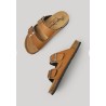 Sandalia Bio Pepe Jeans en color cuero