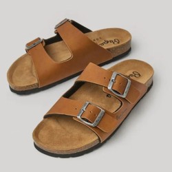 Sandalia Bio Pepe Jeans en color cuero