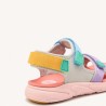 Sandalia deportiva multicolor