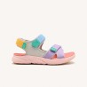 Sandalia deportiva multicolor