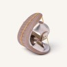 Sandalia Barefoot piel oro con mariposa