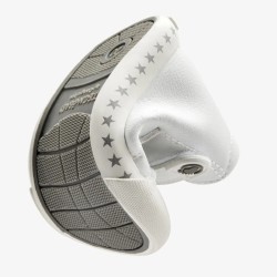 Zapatilla alta Barefoot en blanco