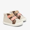 Zapatilla alta Barefoot tricolor