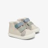 Zapatilla alta Barefoot tricolor