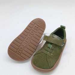 Zapatilla modelo Azores en piel verde