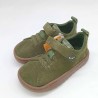 Zapatilla modelo Azores en piel verde