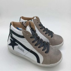 Zapatilla alta Silver en...