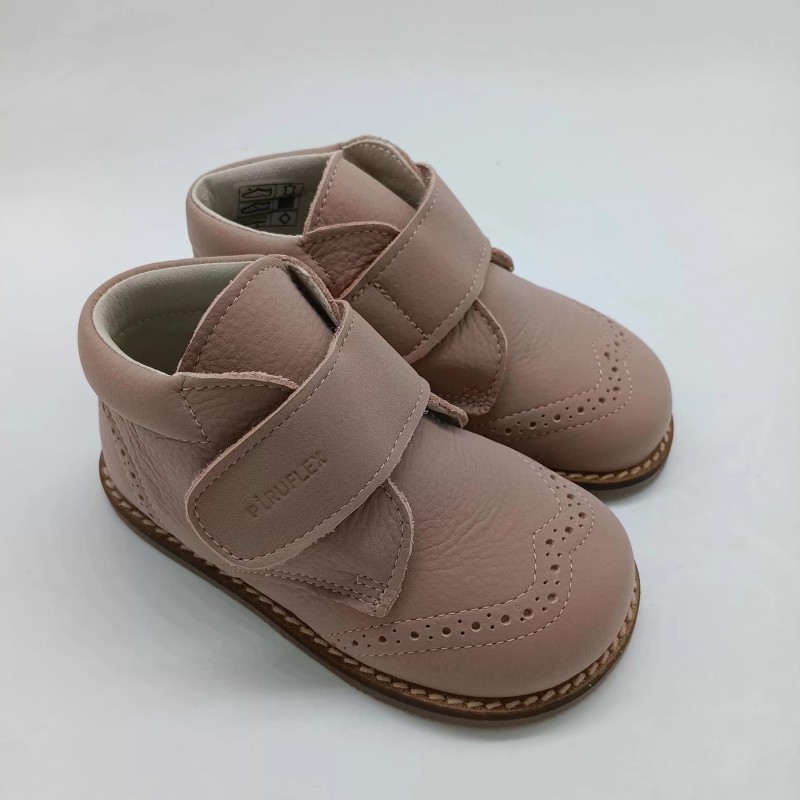 Botin Barefoot picado en color rosa