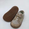 Zapatilla estrellas en color beige