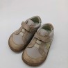 Zapatilla estrellas en color beige