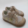 Zapatilla estrellas en color beige