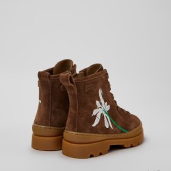 Botin Brutus Camper en ante marrón