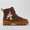 Botin Brutus Camper en ante marrón