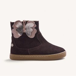 Botin Barefoot piel marrón mariposa