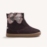 Botin Barefoot piel marrón mariposa