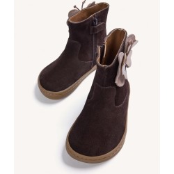Botin Barefoot piel marrón mariposa