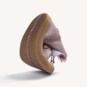 Botin Barefoot piel maquillaje con mariposa