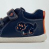 Botin Barefoot piel azul marino