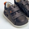 Botin Barefoot piel azul marino
