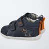 Botin Barefoot piel azul marino