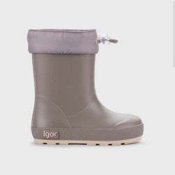 Bota de agua Yogi cuello taupe