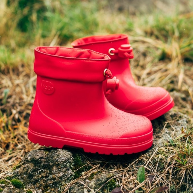 Bota de agua Igor Mendi en rojo