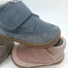 Botin Piruflex en piel rosa, topo o azul night
