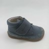 Botin Piruflex en piel rosa, topo o azul night