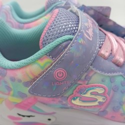 Deportivo Skechers luces unicornio