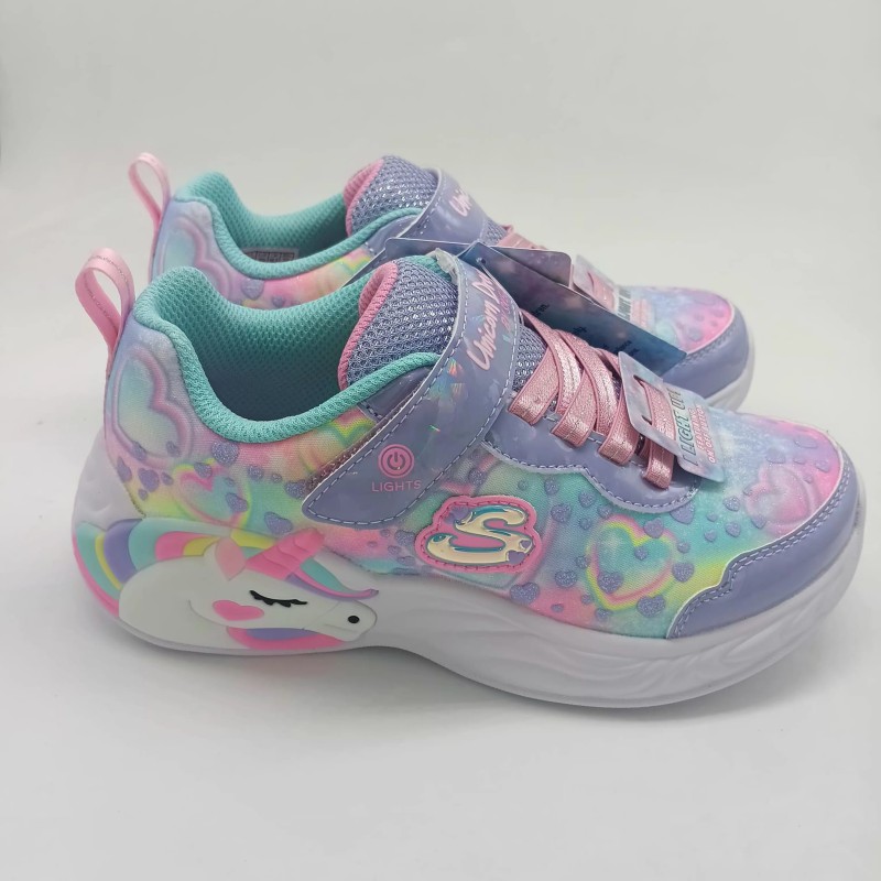 Deportivo Skechers luces unicornio