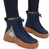 Bota Brutus Camper Moomin en azul