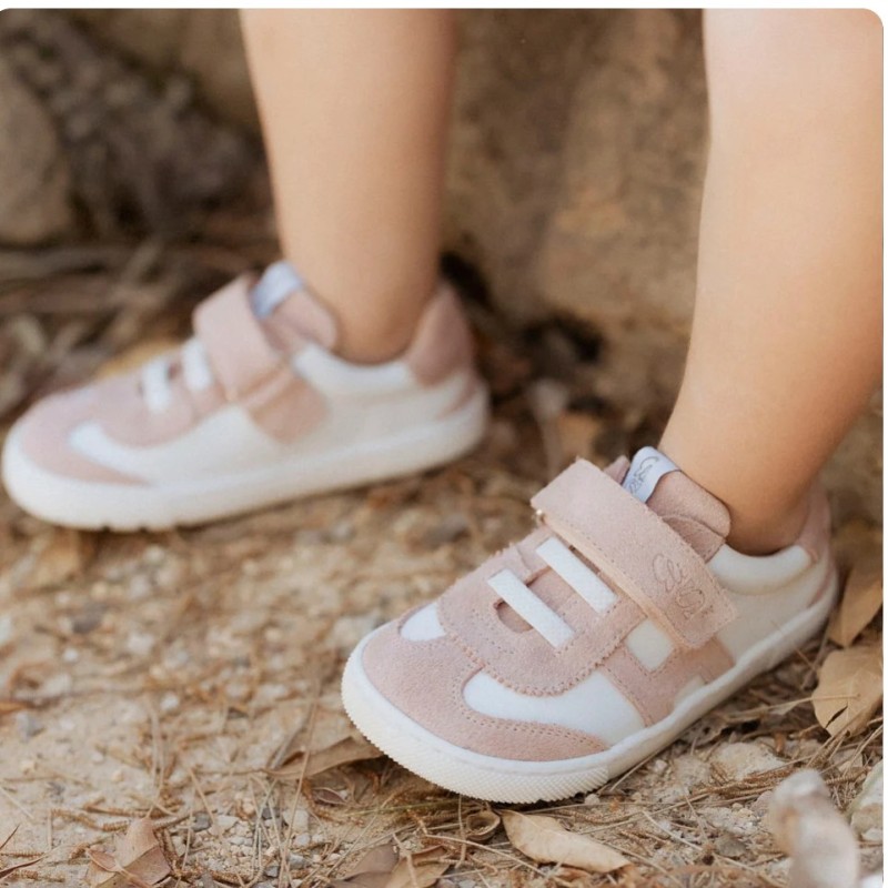 Deportivos barefoot H piel maquillaje y blanco