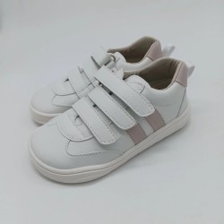 Deportivo respetuoso Piruflex blanco con rosa