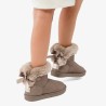 Botas australianas lazo en taupe