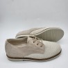 Zapato blucher en color lino natural