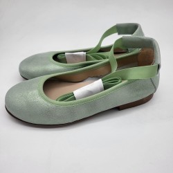 Bailarina piel polvore old green