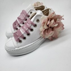 Zapatilla URBAN baja con flor