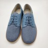 Zapato Oxford en azul jeans