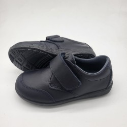 Zapato colegial blucher en azul marino