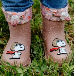 Bota de agua BIMBI Snoopy rosa