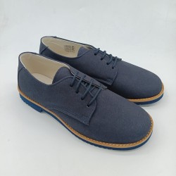 Zapato Oxford ceremonia en azul marino