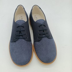 Zapato Oxford ceremonia azul marino