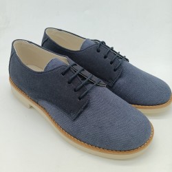 Zapato Oxford ceremonia azul marino