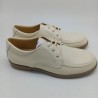 Zapato de ceremonia en piel beige