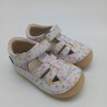 Sandalia respetuosa kickers flores