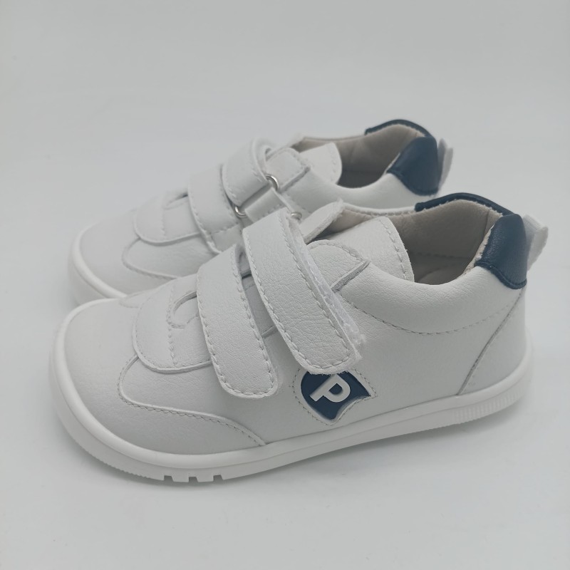 Deportivo respetuoso Piruflex blanco con azul