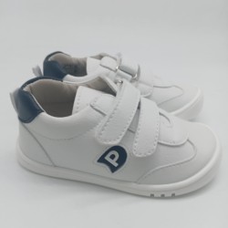 Deportivo respetuoso Piruflex blanco con azul