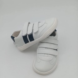 Deportivo respetuoso Piruflex blanco con azul