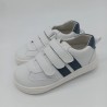 Deportivo respetuoso Piruflex blanco con azul