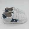 Deportivo respetuoso Piruflex blanco con azul